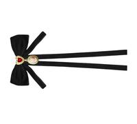 Lerpwige Mode Grande Broche Nœud Papillon Élégante Couleur Solide Broche Vintage Accessoire de Mode pour Romantique Arrangements de Mariage