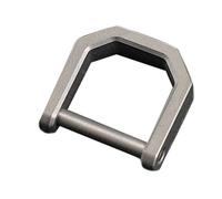 Lerpwige Mousqueton multifonction à usage long - Porte-clé portable avec tournevis - Boucles en fer à cheval - Porte-clés pour le voyage