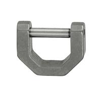 Lerpwige Mousqueton multifonction à usage long - Porte-clé portable avec tournevis - Boucles en fer à cheval - Porte-clés pour le voyage
