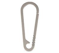 Lerpwige Mousqueton multifonction en alliage de titane Porte-clés Boucles Outil à dégagement rapide Crochet porte-clés Accessoires de camping Crochet à dégagement rapide Porte-clés