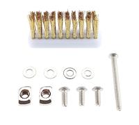 Lerpwige Outil de nettoyage Fil Brosse à dents Brosse à dents 2 4 Hotend Nettoyage Buse Lit Chaud Pièces