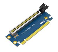 Lerpwige Pcie Lot de 16 cartes 90 degrés haute vitesse Riser Extension de fente de transfert pour boîtier de châssis de serveur 1U