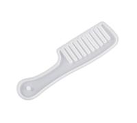 Lerpwige Peigne à Cheveux Moule en Silicone Cristal Résine Époxy Moule Moulage Plâtre à la Main Coiffure Accessoires Outils Forme de peigne personnalisée, taille unique, Comme décrit