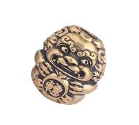 Lerpwige Pendentif unique en laiton représentant la chance et la prospérité en laiton pour les amateurs de mode, taille unique, Comme décrit, Comme décrit.