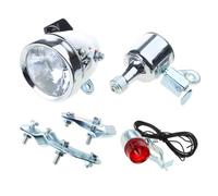 Lerpwige Phare motorisé rétro pour vélo à friction 12 V 6 W