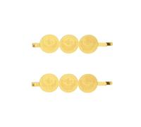 Lerpwige Pince à cheveux turque pour femme Plaqué or Bijoux ethniques Cadeau de demoiselle d'honneur et accessoires de cheveux Mode Chemins de cheveux