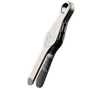 Lerpwige Pince à épiler de poche portable en alliage pour l'extérieur, voyage, randonnée, outils légers, pince à épiler multifonction