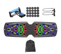 Lerpwige Planches multifonctionnelles avec bande de résistance, équipement d'entraînement de fitness pour la construction musculaire, planche de fitness multifonctionnelle