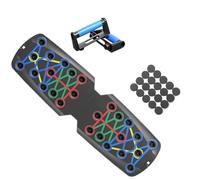 Lerpwige Planches multifonctionnelles avec bande de résistance, équipement d'entraînement de fitness pour la construction musculaire, planche de fitness multifonctionnelle