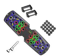 Lerpwige Planches multifonctionnelles avec bande de résistance, équipement d'entraînement de fitness pour la construction musculaire, planche de fitness multifonctionnelle