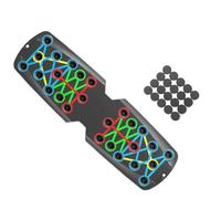 Lerpwige Planches multifonctionnelles avec bande de résistance, équipement d'entraînement de fitness pour la construction musculaire, planche de fitness multifonctionnelle