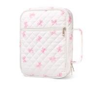 Lerpwige Pochette cadeau chrétienne élégante avec intérieur zippé sécurisé poche pour stylos téléphone organisateur de stockage essentiel anti-poussière, e, Taille unique