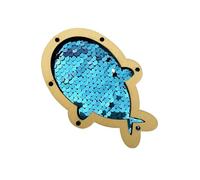Lerpwige Poisson à paillettes pour les planches occupées Les images des enfants sur les obligations éducatives renforcent l'expérience sensorielle et la motricité Jouet sensoriel pour enfants