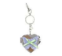 Lerpwige Porte-clés d'amour unique en forme de cœur avec pendentif créatif pour les couples et les tours de mode