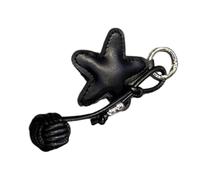 Lerpwige Porte-clés unique Cinq Mémoires en Cuir PU Porte-clés Sac de Décoration Magique Créatif Couple Présentation