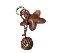 Lerpwige Porte-clés unique Cinq Mémoires en Cuir PU Porte-clés Sac de Décoration Magique Créatif Couple Présentation