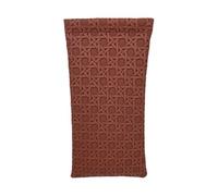 Lerpwige Porte-lunettes pratique Étui de lunettes de soleil en cuir PU flexible pour verre et ombre sur ordonnance Voyage quotidien Utilisez des sacs à lunettes pour hommes et femmes, Couleur caramel
