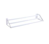 Lerpwige Porte-serviettes en acier inoxydable gain de place Facile à installer Convient pour un rangement facile pour la salle de bain