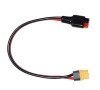 Lerpwige Rallonge de câble d'alimentation 14AWG 5 5 mm x 2,1 mm Câble adaptateur femelle pour générateur et connectivité du panneau solaire