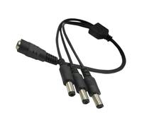 Lerpwige Répartiteur d'alimentation cordon 1 femelle jusqu'à 04.03.5.7.8 connecteur mâle barils connecteur pour caméra de surveillance Connecteur adaptateur