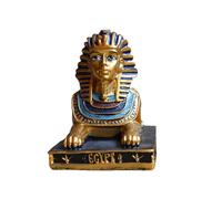 Lerpwige Résine égyptienne Sphinx Ornement Figure Déserts Ruine Statue en résine pour décoration de bureau pour l'environnement de bureau ou de bureau