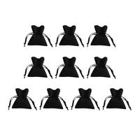 Lerpwige Sac de rangement robuste pour bijoux Sac à bijoux sophistiqué Organisateurs en cuir synthétique pour les collectionneurs et les amateurs