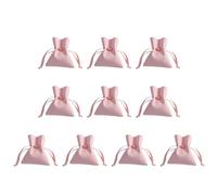 Lerpwige Sac de rangement robuste pour bijoux Sac à bijoux sophistiqué Organisateurs en cuir synthétique pour les collectionneurs et les amateurs