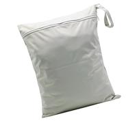 Lerpwige Sac de voyage pour bébé Sac à langer sale Linge Poussette Anti-éclaboussures Organisateurs suspendus Sac Voyage Buanderie, Gris 40 x 50 cm