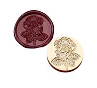 Lerpwige Sceau de cire pour plantes, sorcières, citrouilles, tampons d'étanchéité pour enveloppes d'invitation, cartes, lettres, scrapbooking, décorations