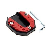 Lerpwige Scootor Support de béquille de stationnement en alliage d'aluminium pour moto Support latéral Support de pied Base Repose-pieds Coussinet de pied Douleur pour homme Nettoyage du corps Ne