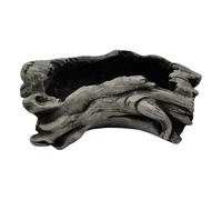 Lerpwige Souches d'arbre artificielles Vase Jardinières décoratives Aboiter Pelle en bois pour plantes en bois rosé