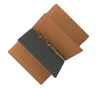 Lerpwige Support de collection de badges en feutre avec motifs multicouches Texture en feutre pour un affichage facile et une protection des broches et des boucles d'oreilles Sac de rangement