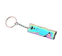 Lerpwige Survie Camping Urgences Bruit de sifflet fort Décibels Outil d'extérieur pour la randonnée, le camping et l'entraînement des animaux de compagnie