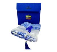 Lerpwige Tapis de prière en couleur avec perles de prière et sac améliore l'expérience de culte et la sécurité