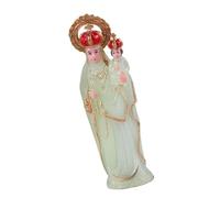 Lerpwige Tenir Saint Enfant Statue Peinte à la Main Prêtre Maison Décors Modernes Personnage Occidental Figurines Cadeau Religieux Personnage Occidental Figurine