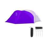 Lerpwige Tente de camping facile à monter pour le camping familial avec cadre de qualité supérieure et forte ventilation étendue