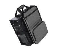 Lerpwige Tour PC avec sangle avec étui d'ordinateur de bureau Sac de ceinture pour câble de clavier Casque Espace de transport Mallette d'ordinateur économiseur de mémoire