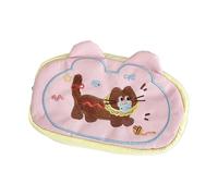 Lerpwige Trousse à crayons brodée en forme de chien de grande capacité 18 x 11 cm - Organisateurs de stylos de voyage pour filles et femmes, Poisson chaton