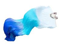 Lerpwige Ventilateur de danse en soie synthétique polyvalent pour les compétitions et les fans de danse de classe Parfait pour les studios scène Accessoires de danse prêts à l'emploi