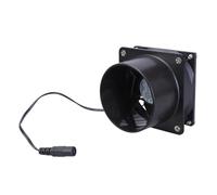 Lerpwige Ventilateur d'extraction 12 V 3800 min ventilateur d'extraction extracteur à faible bruit pour bureau cuisine salle de bain garage salle de culture solution d'échappement de salle de bain