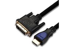 Lerpwige Vitesse Rapide HDTV DVIS 24+1 Mâle Câble Adaptateur Mâle Prend en Charge HD1080p Pour Stations d'accueil Blueray Joueurs