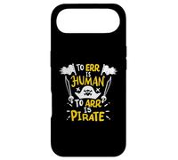 L'erreur est Humaine, l'art est Un Pirate - Funny Pirate Coque pour iPhone Air