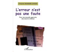 L'erreur n'est pas une faute