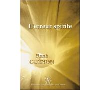 L'erreur Spirite