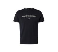 LERROS T-Shirt bleu marine / blanc, Taille M