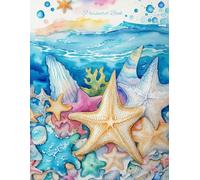 Lerson Art: Internet Password Book with Categories Tabs (Visual Tabs), Easy Organized by 15 Frequent-Use Categories, 1,216 Passwords Stored Total. ... Size 8.5x11 in., Cover: Watercolor-Sea Life