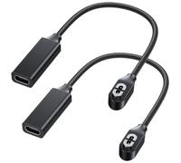 LERTOSEN Lot de 2 adaptateurs de câble de charge pour Shokz, chargeur de | Chargeur magnétique USB C, cordon de charge pour AfterShokz Aeropex AS800/OpenRun Pro S810/OpenRun Mini S803/OpenComm 2 UC