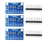 leruiyezs 3pcs ADS1115 ADC Module compatible avec ADS1115 16bit 4 Canaux avec Interface I2C, Convertisseur PGA ADC,Microcontrôleurs for Arduino et Raspberry Pi,16 bits 16 octets 4 canaux I2C IIC