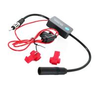 leruiyezs Amplificateur Antenne Autoradio Puissant avec Ligne Rouge