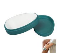 leruiyezs Pierre Epilation Femme,Nano Cristal Indolore, Gomme Epilatoire Réutilisable,Vert,Pour Corps et Visage, Épilateur Doux Pour Bras, Jambes, Dos et Zones Sensibles, Compact et Portable